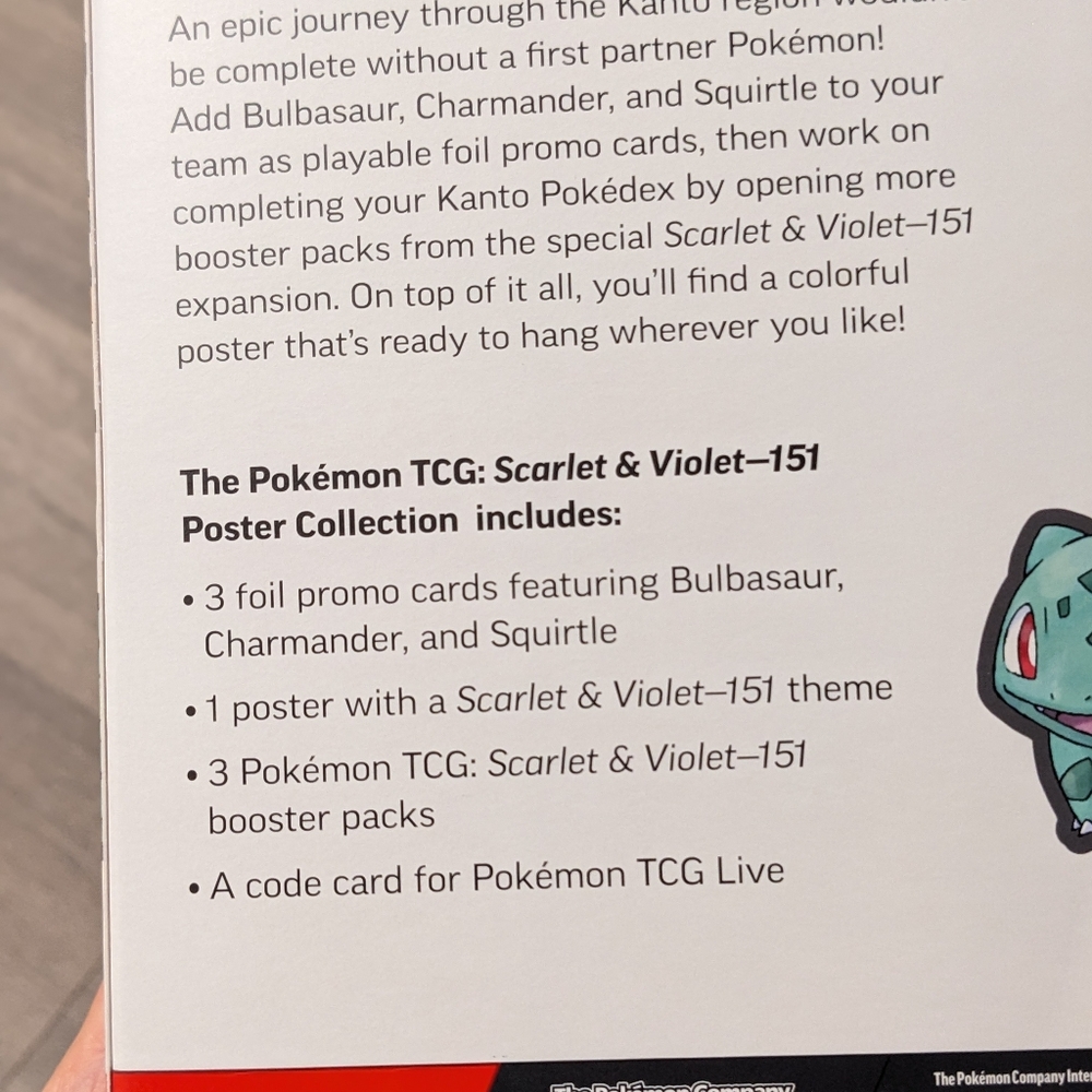 NEW Pokemon 151 Poster Collection, 3x booster packs and poster, Pokemon Cards - Picture 3 of 7
